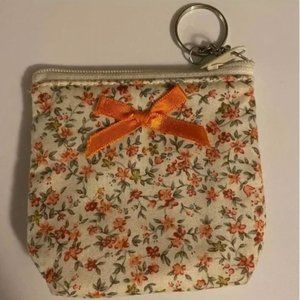 FREE vintage floral pattern coin purse